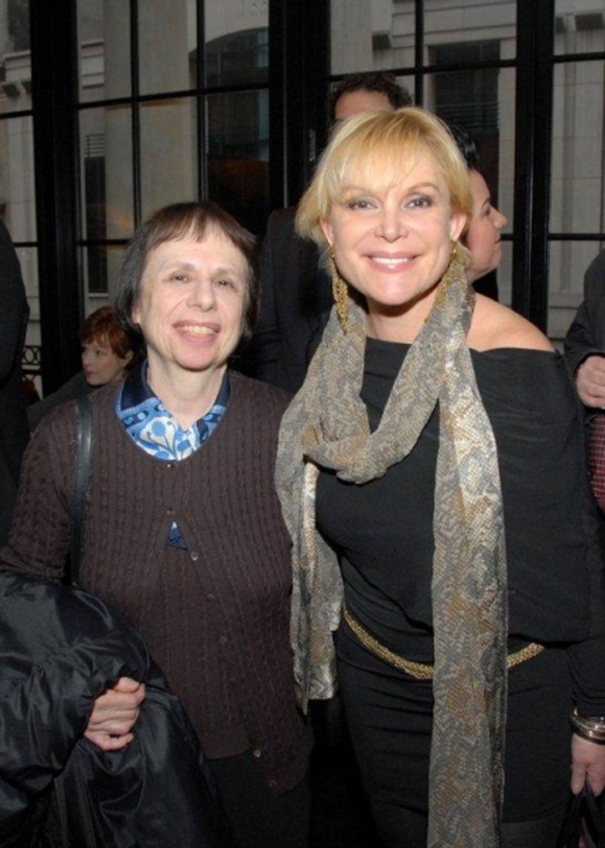 Anna Kisselgoff and Wendy Federman at 