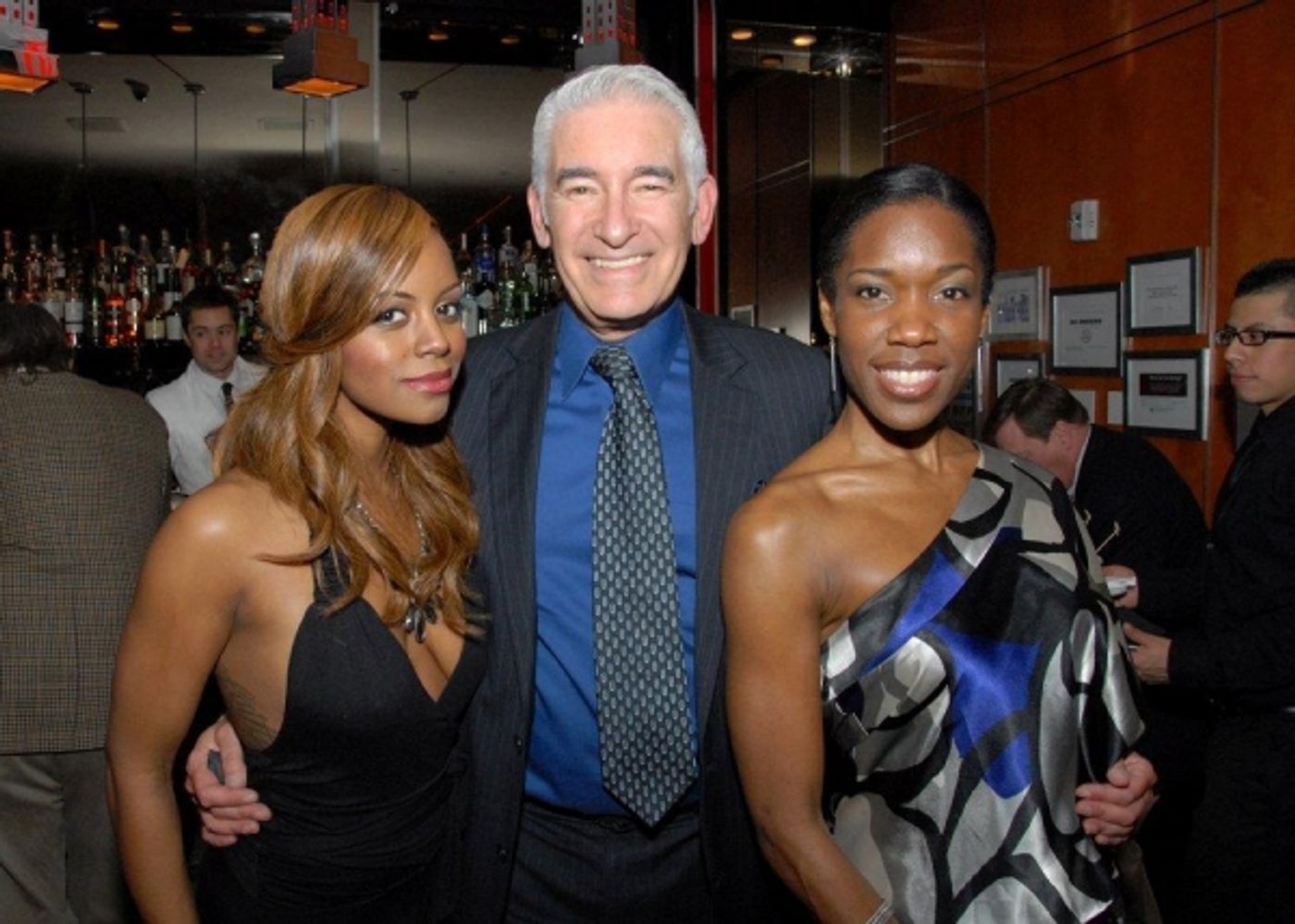 Photo Flash: Matthew Broderick, Elena Roger et al. Mingle at Astaire Award Nominations Gala!  Image