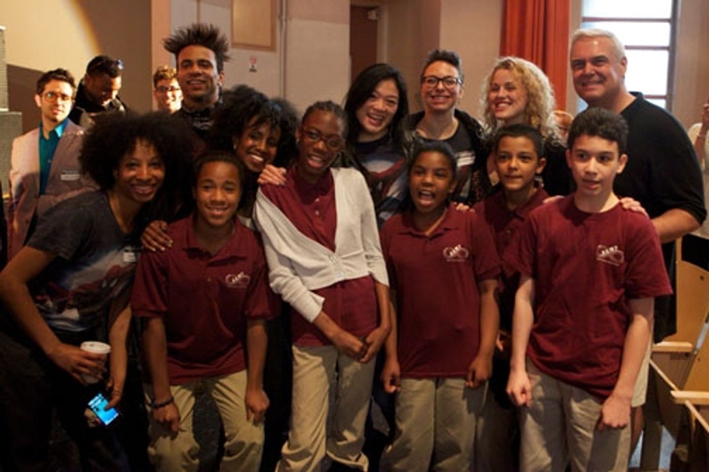 Photo Flash: SPIDER-MAN Hosts Bronx Middle School 343 Master Class  Image