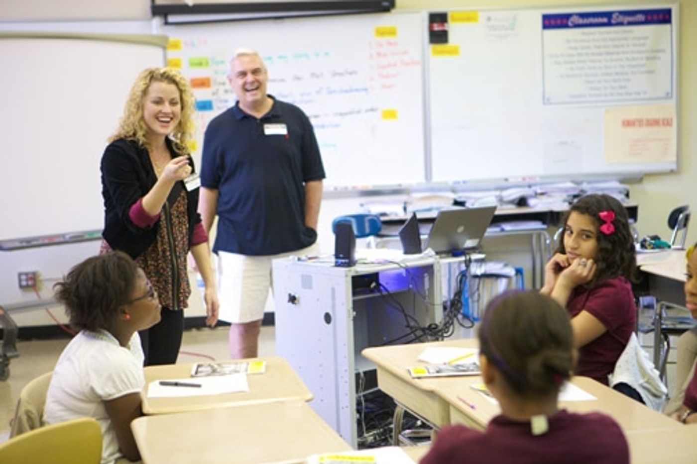 Photo Flash: SPIDER-MAN Hosts Bronx Middle School 343 Master Class  Image