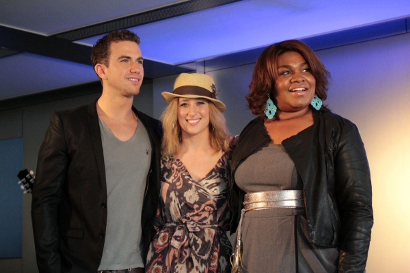 Photo Coverage: GHOST's Da’Vine Joy Randolph, Caissie Levy, Richard Fleeshman Perform at NYC Apple Store!  Image