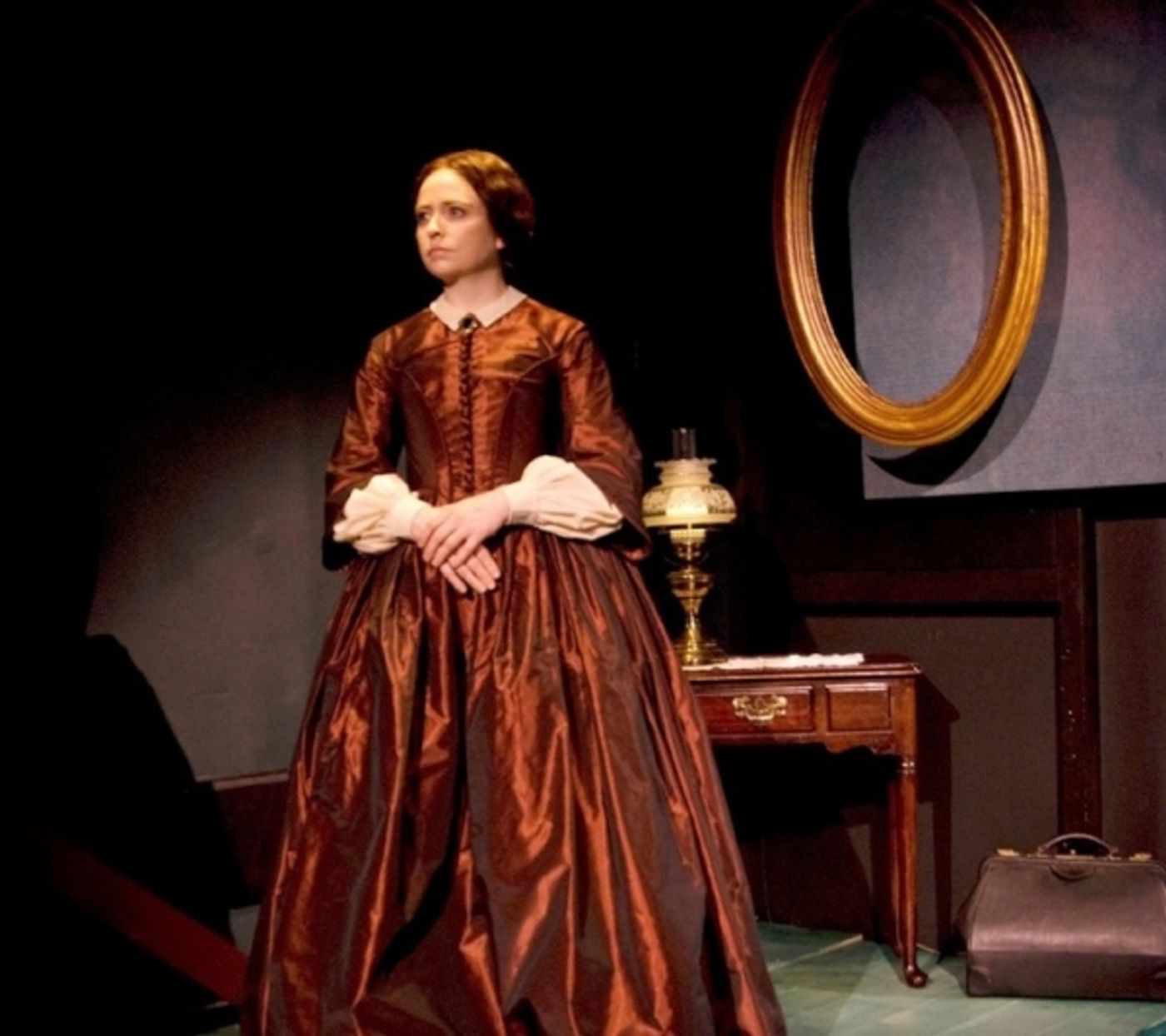 Photo Flash: Maxine Linehan in Alloy Theater Company's BRONTË: A PORTRAIT OF CHARLOTTE  Image