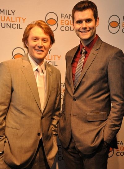 Clay Aiken and Zach Wahls Photo
