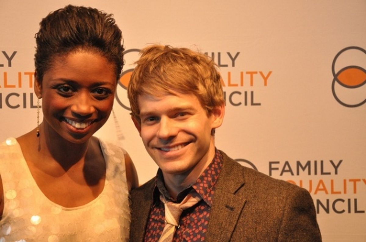 Montego Glover and Andrew Keenan-Bolger at 