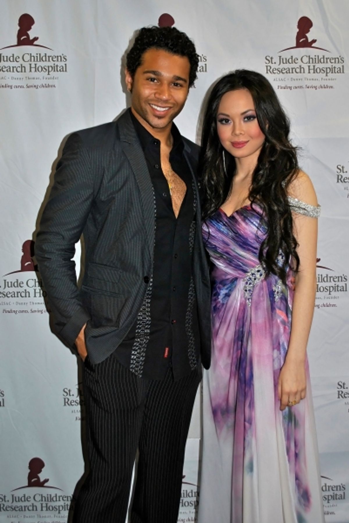 Corbin Bleu, Anna Maria Perez de Tagle at 