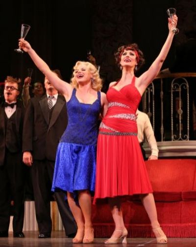 Megan Hilty & Rachel York Photo