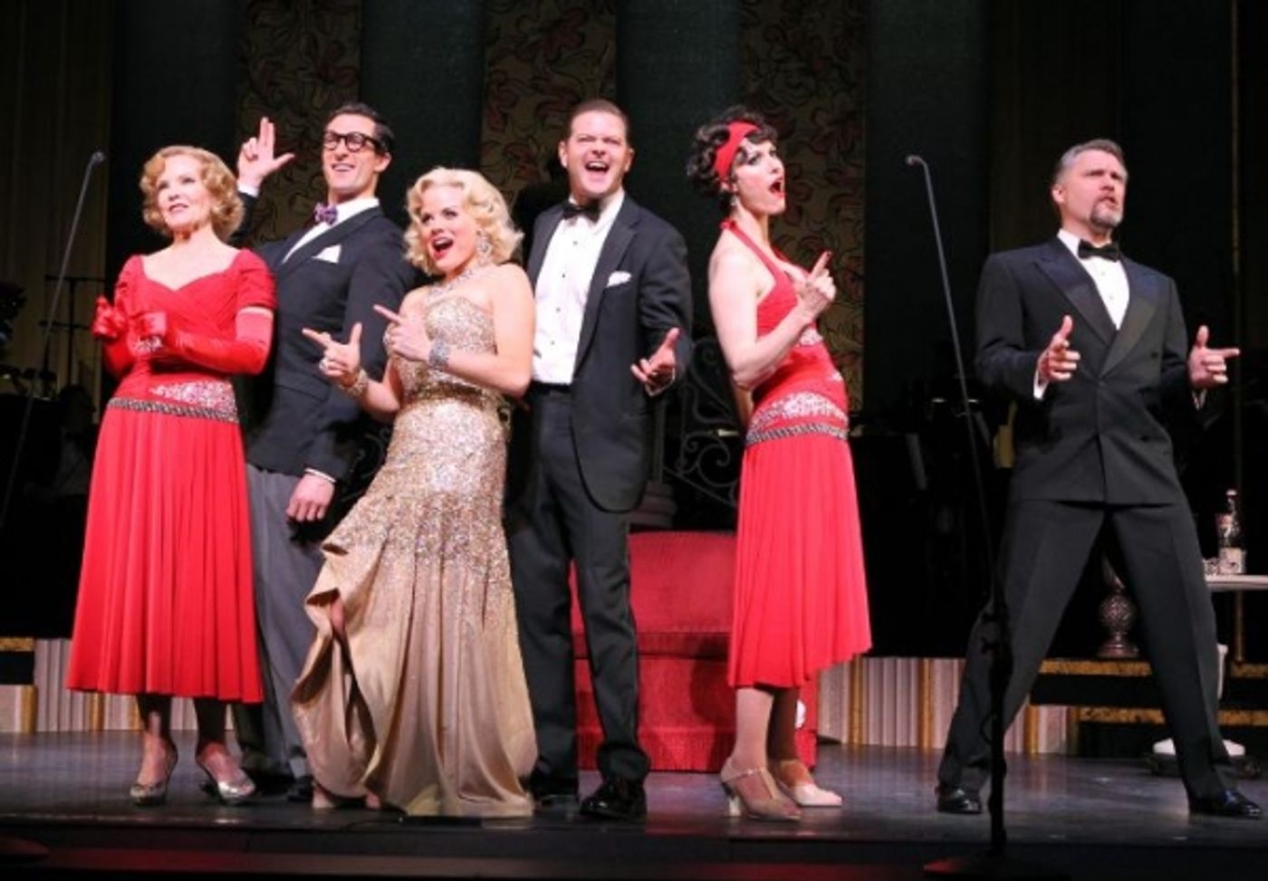 Photo Flash: Encores! GENTLEMEN PREFER BLONDES- Production Shots!  Image