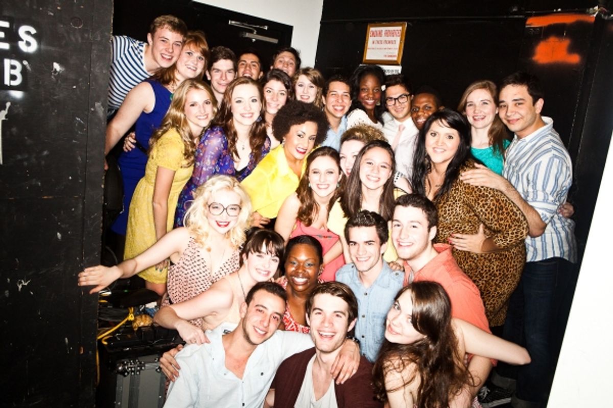 Back Row: Jeff Heimbrock, Carly June Cohen, Nick Zients, Michael Hughes, Chandler Reeves, Sean Potter, Victor Legra, Latoya Edwards, Toren Nakamura, Elijah Boyles, Hayley Anna Norris, Ebeth Engquist, Tory Ramirez; Middle Row: Tierney Malloy, Jill Christin at 