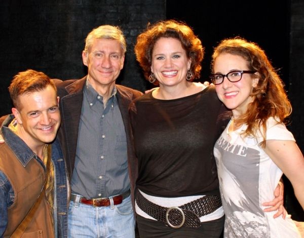 Stephen Bienskie, David Garrison, Cady Huffman and Jenn Harris
 Photo