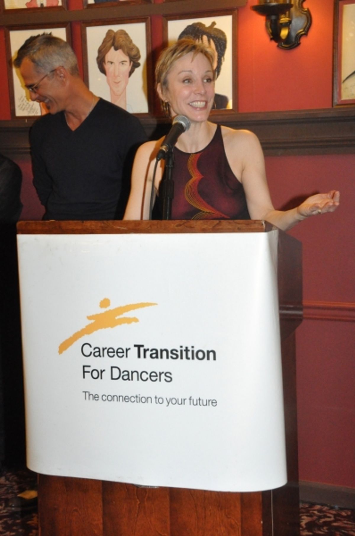 Jerry Mitchell and Charlotte d'Amboise at 