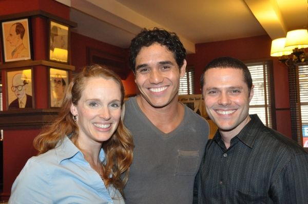 Kelly Jacobs, Adam Jacobs (The Lion King) and Josh Bergasse Photo