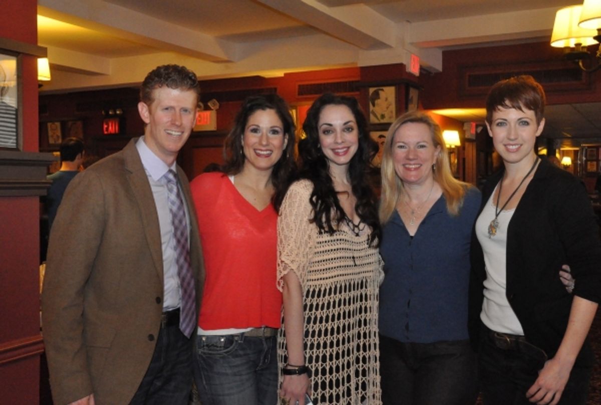 Mark Ledbetter, Stephanie J. Block, Jennifer Savelli,  Kathleen Marshall  and Kiira Schmidt at 