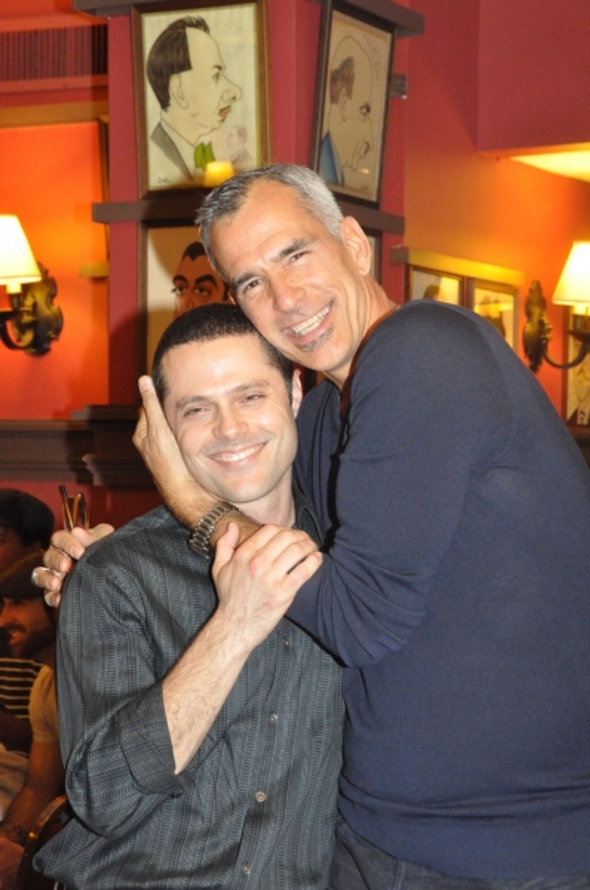 Josh Bergasse and Jerry Mitchell at 