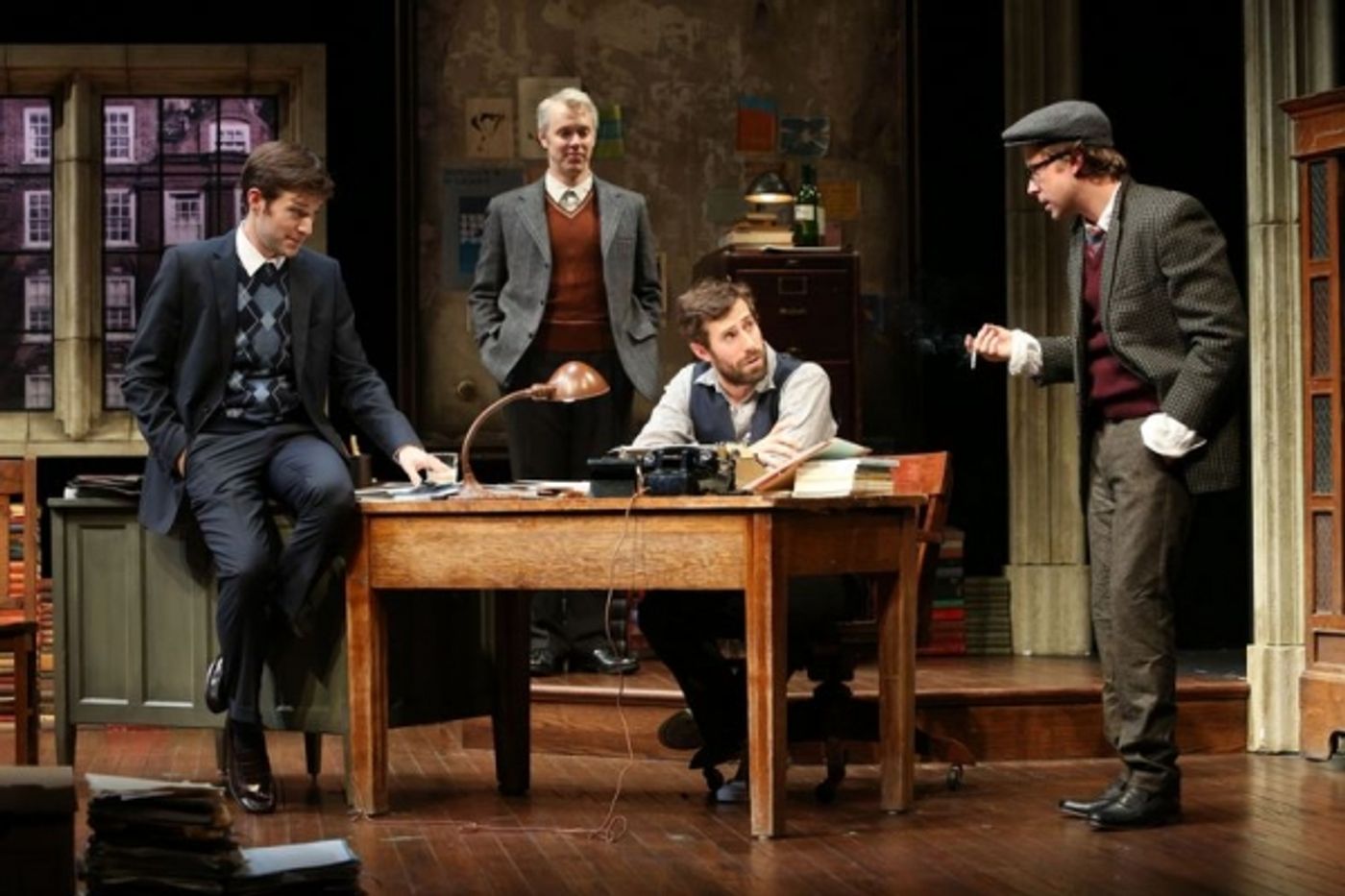 Photo Flash: THE COMMON PURSUIT- Production Shots!  Image