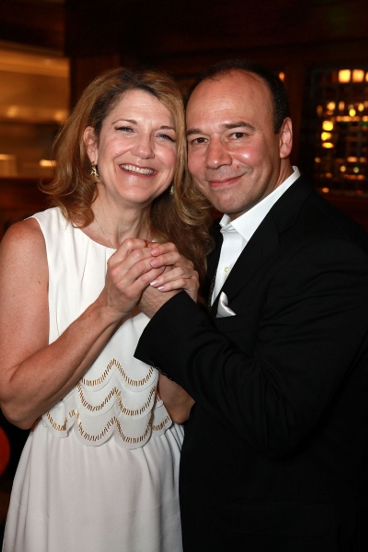 Victoria Clark and Danny Burstein at 