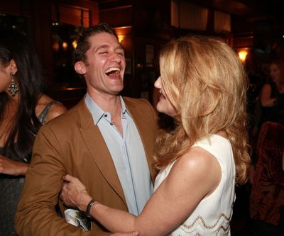 Matthew Morrison and cast member Victoria Clark 
 Photo