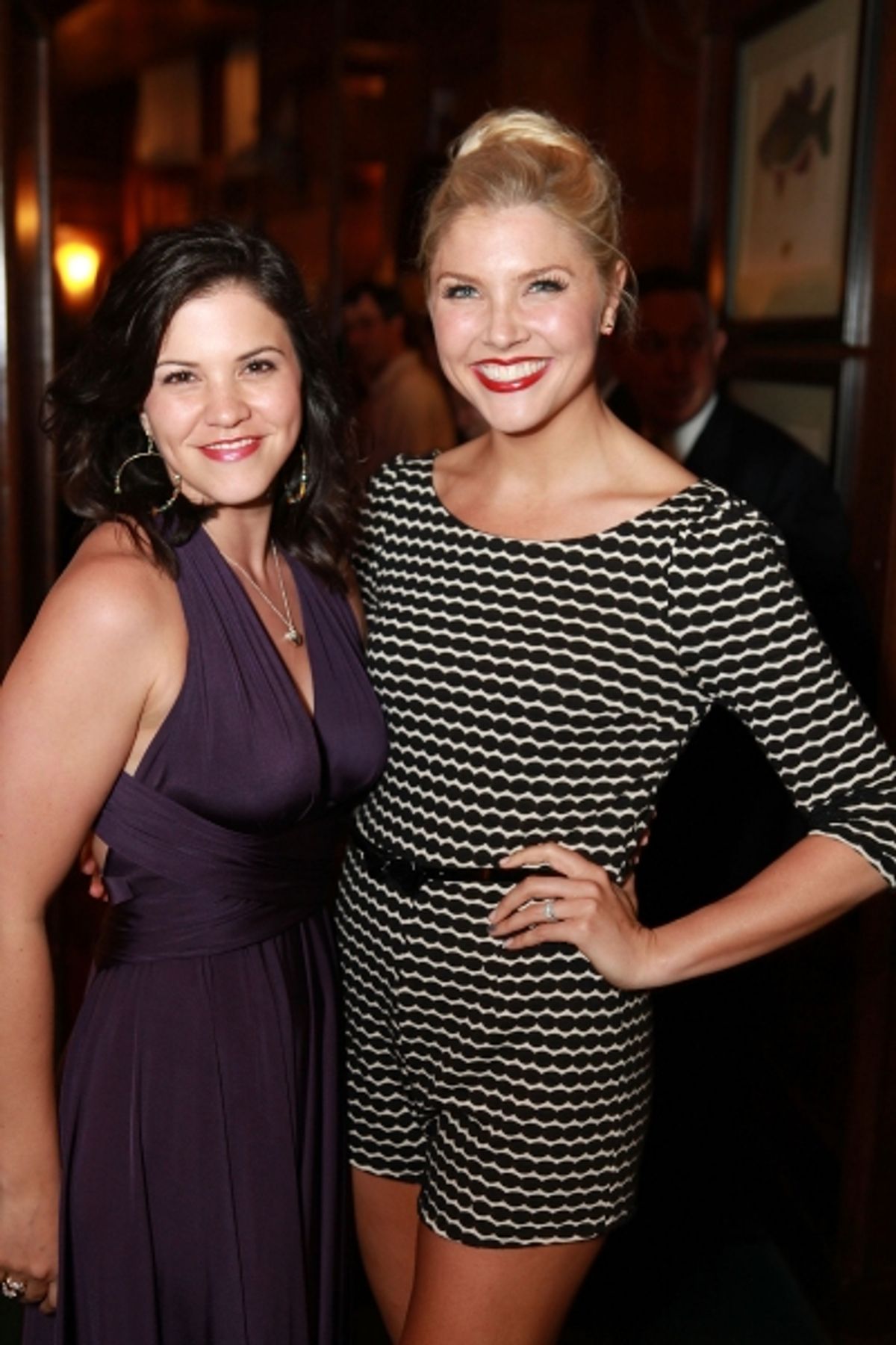 Sara Edwards and Amanda Kloots-Larsen at 