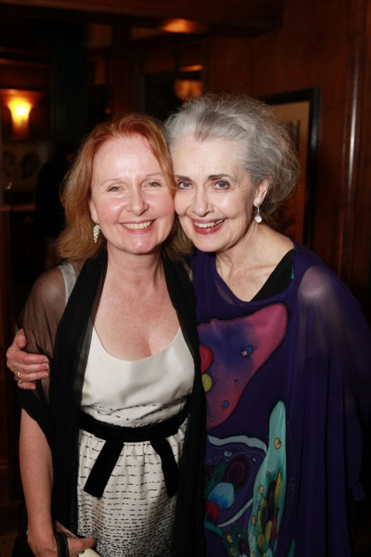 Kate Burton and cast member Mary Beth Peil 
 at 