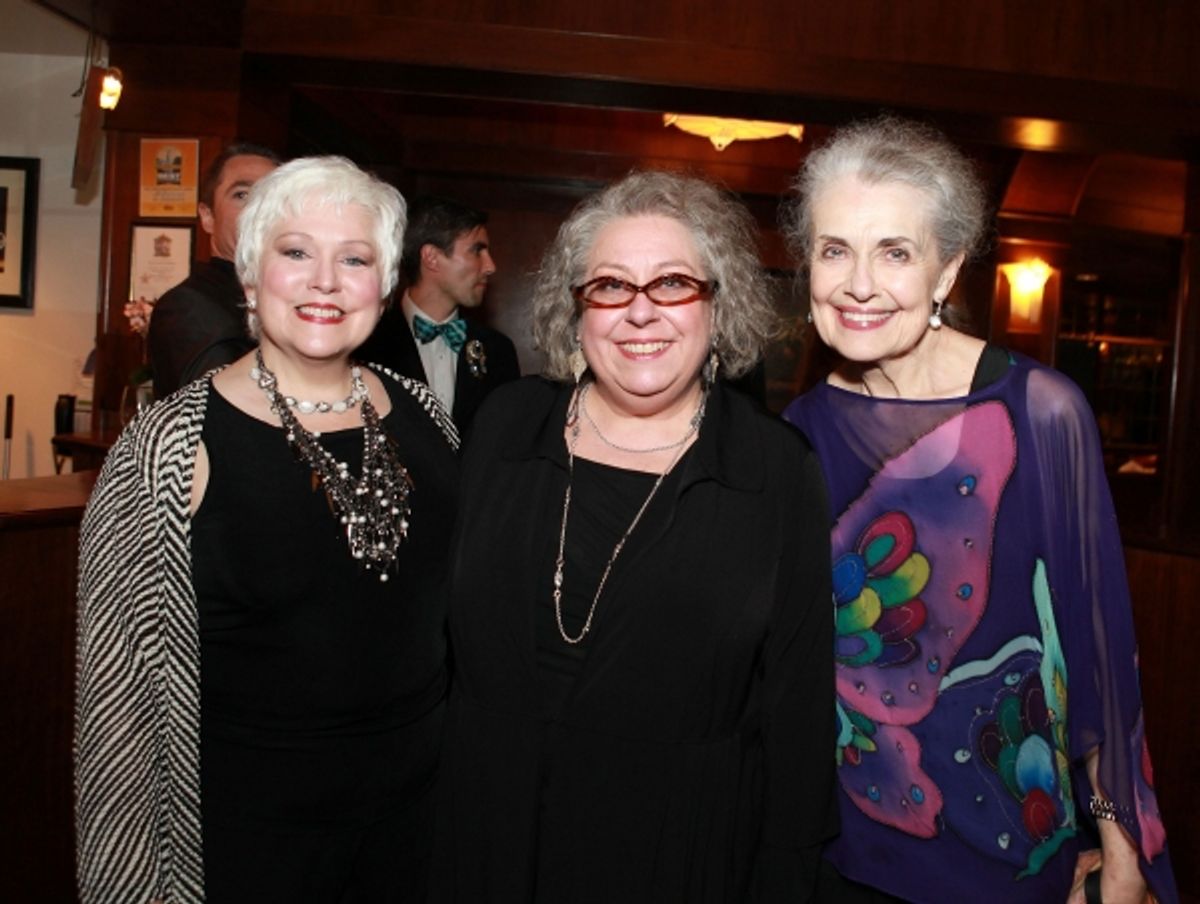 Florence Lacey, Jayne Houdyshell and Mary Beth Peil 
 at 