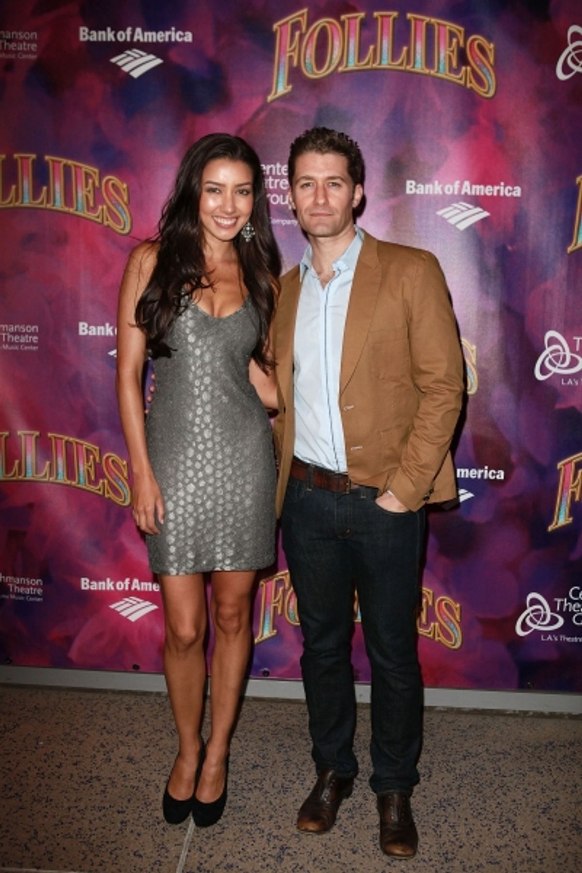 Renee Puente and actor Matthew Morrison 
 at 