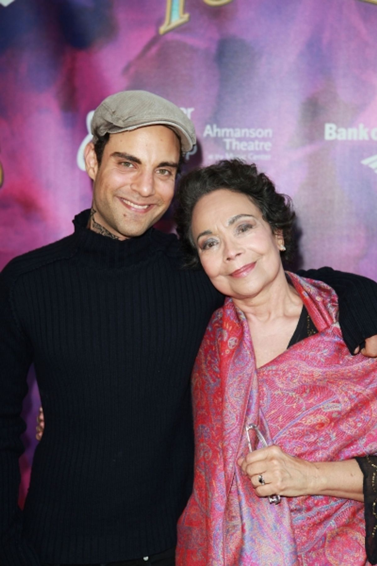 Nik Tyler and actress Arlene Martel at 