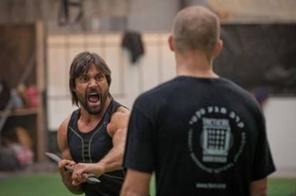 Manu Bennett and Allan Poppleton Photo