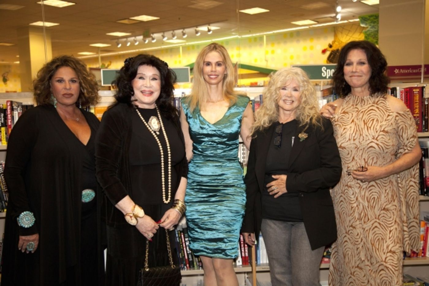 Photo Flash: Lainie Kazan, Michele Lee et al. at THE PERSIAN ROOM PRESENTS Book Signing  Image