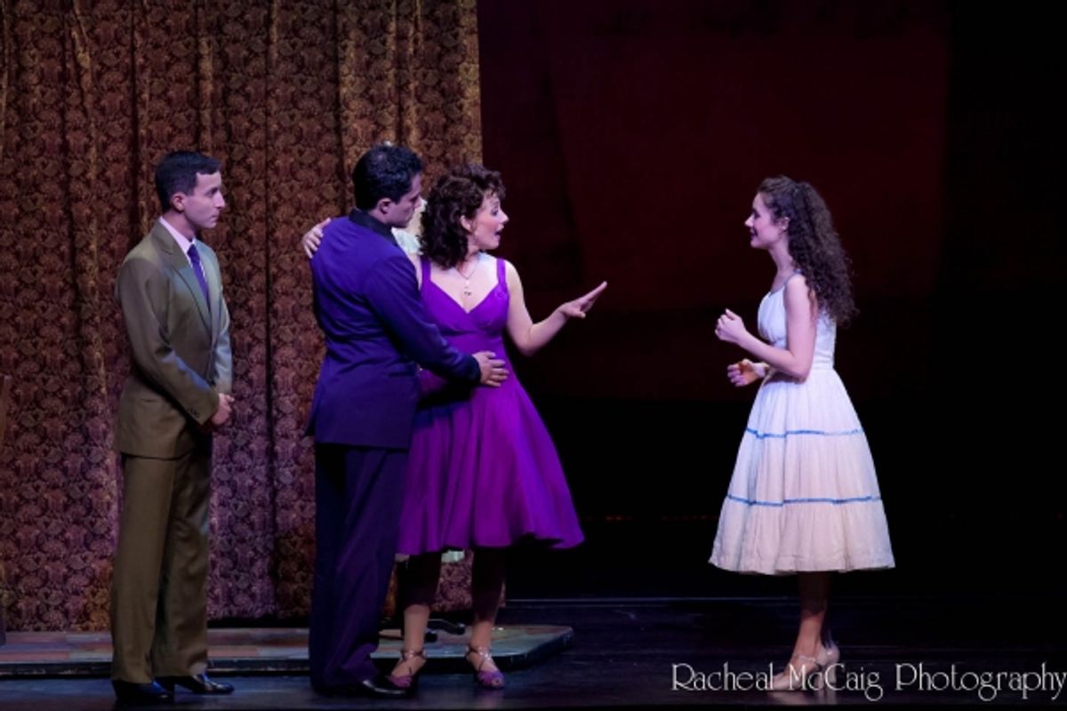 Jay Garcia, German Santiago, Michelle Aravena and Evy Ortiz at WEST SIDE STORY Sizzles in Toronto