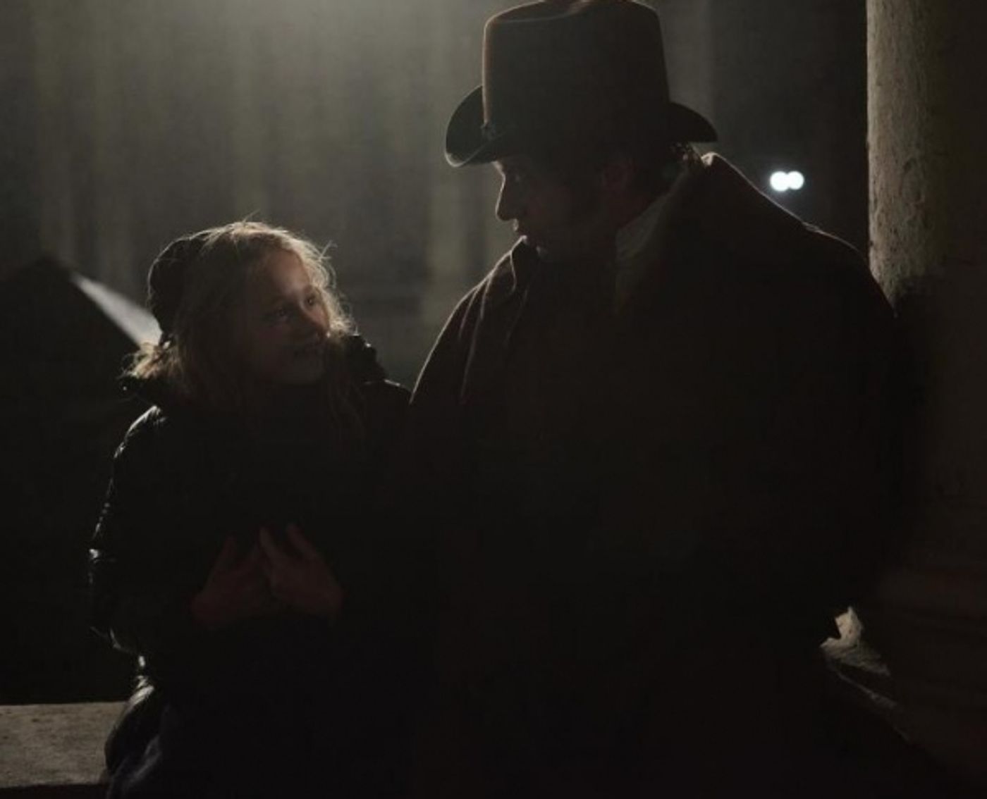 Photo Flash: Hugh Jackman and Isabelle Allen on LES MIS Film Set!  Image
