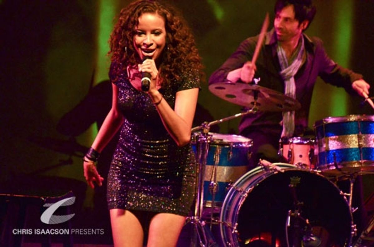 Lexi Lawson and Matt Lucich (Drummer) at 