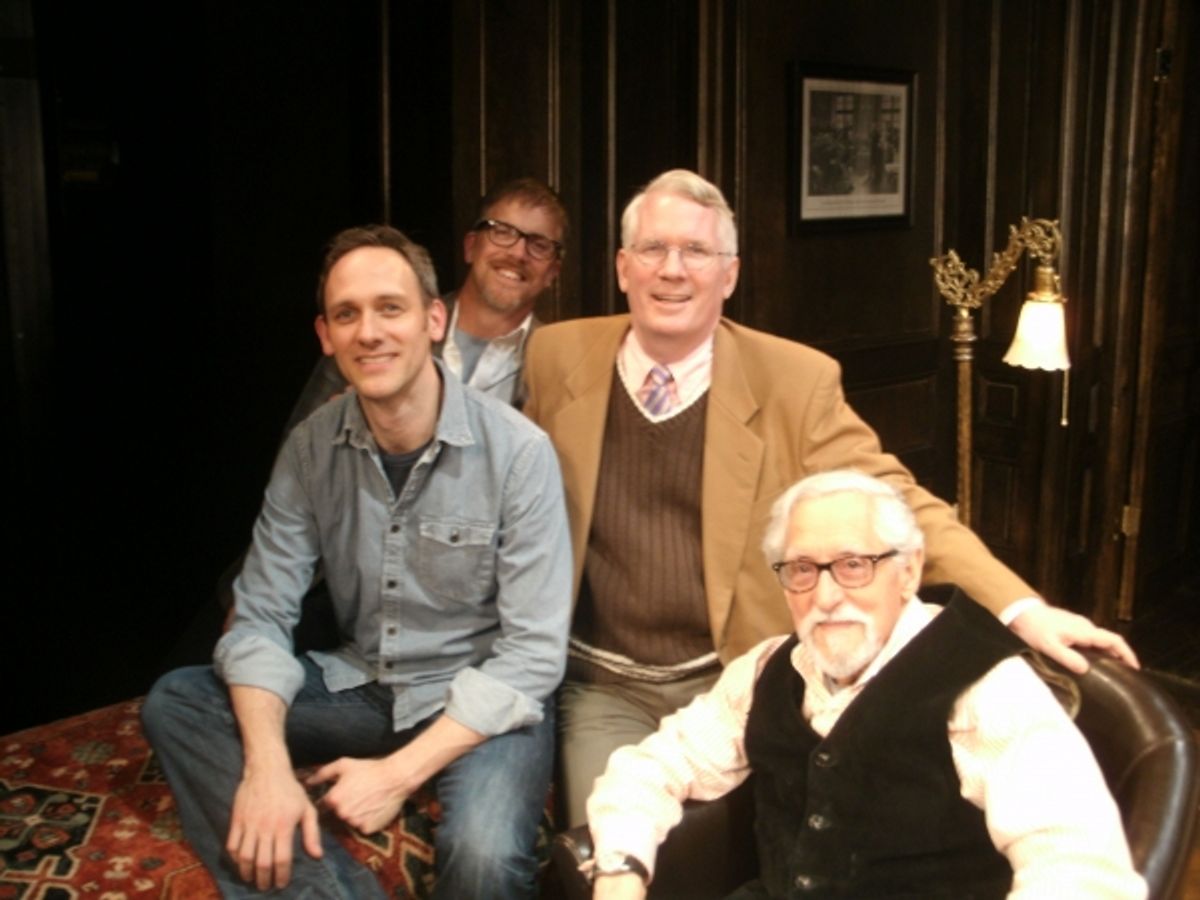 Goby Goss, Robert Stillman, Jack Thomas and Mike Nussbaum at 
