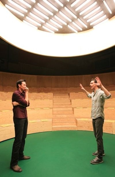 Jason Butler Harner and Cory Michael Smith Photo