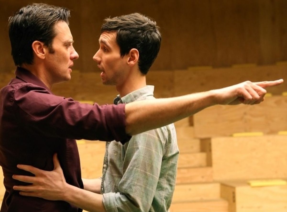 Jason Butler Harner and Cory Michael Smith at 