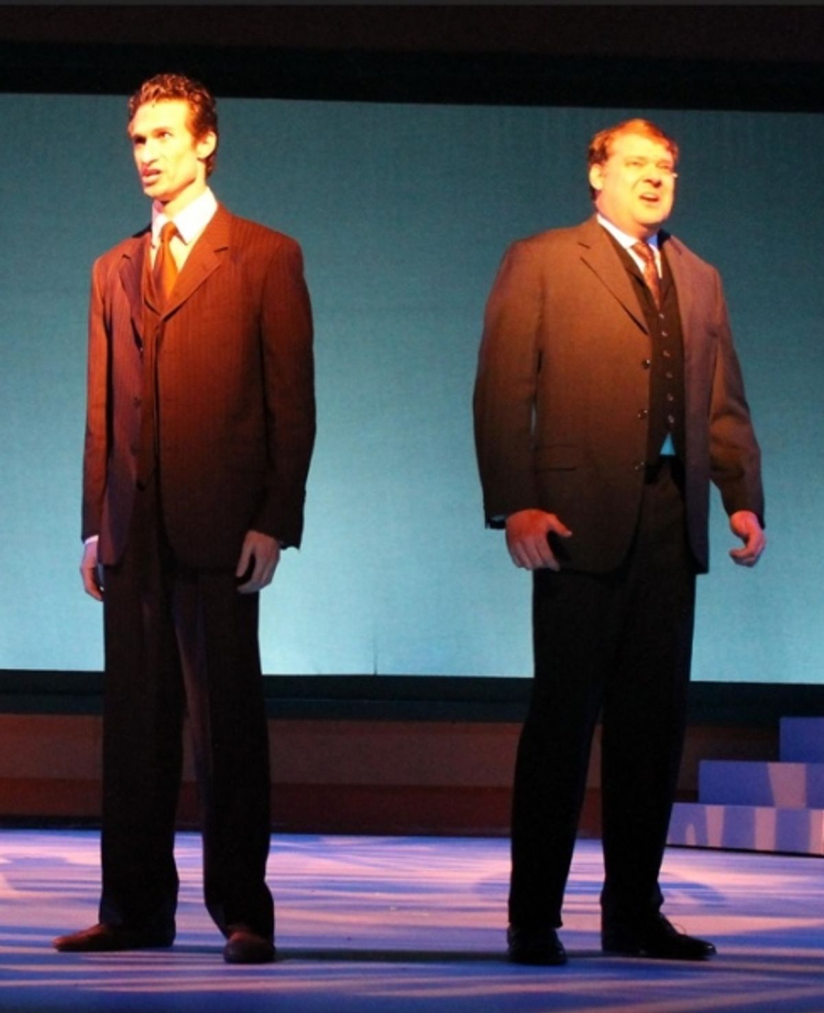 Kristoffer Lowe (Dr. Neville Craven) and Stephen Tewksbury (Archibald Craven) at WPPAC's SECRET GARDEN Opens Tonight