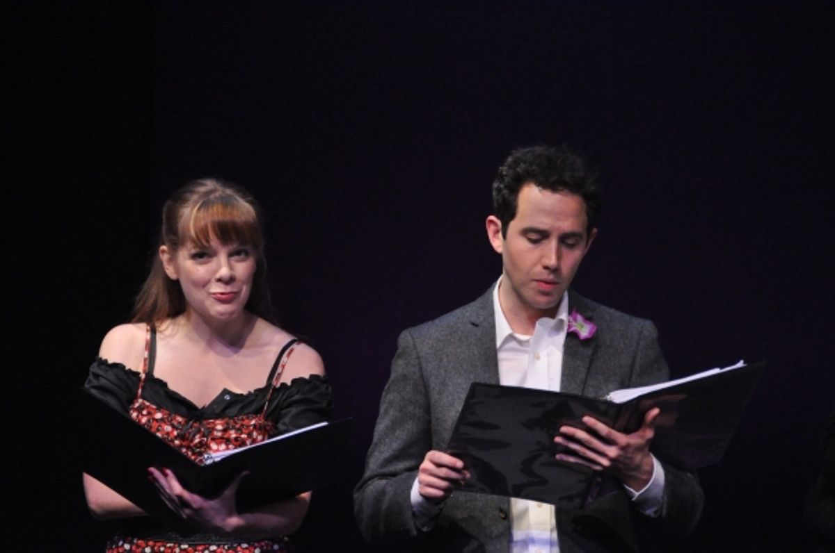 Jillian Louis and Santino Fontana at 