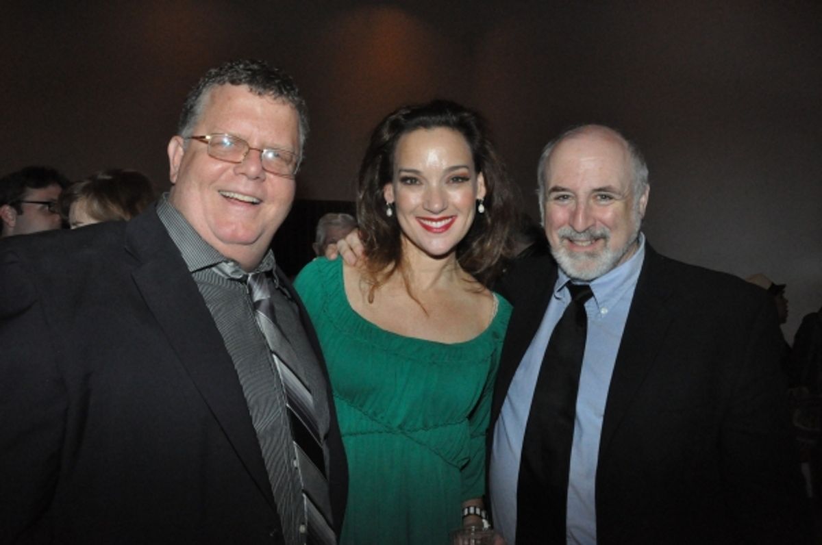 James Morgan, Glory Crampton and Geoff Cohen (Managing Director) at 