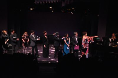 Erin Davie, Robb Sapp, Jillian Louis, Santino Fontana, Glory Crampton, Steve Routman, Photo