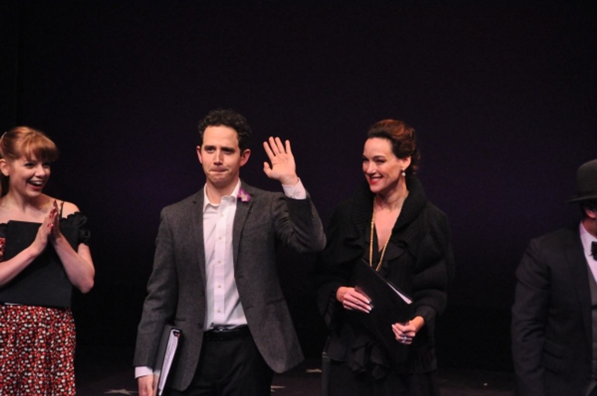 Jillian Louis, Santino Fontana and Glory Crampton at 