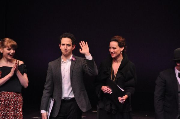 Jillian Louis, Santino Fontana and Glory Crampton Photo