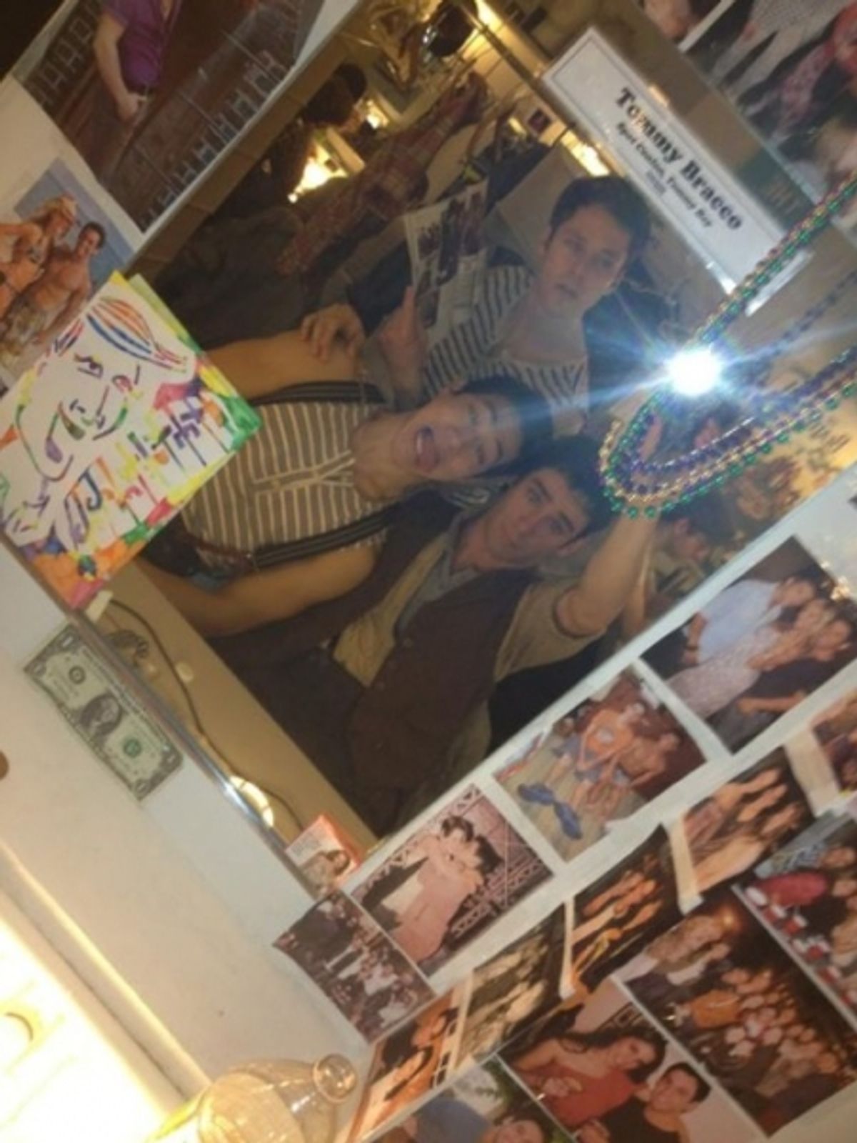 NEWSIES' Tommy Bracco, Thayne Jasperson and Alex Wong at 