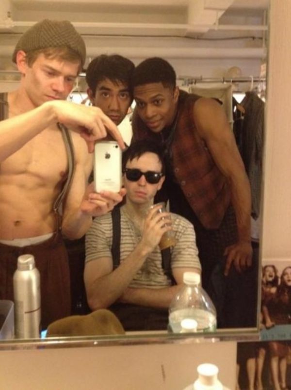 NEWSIES' Garett Howe and Company Photo