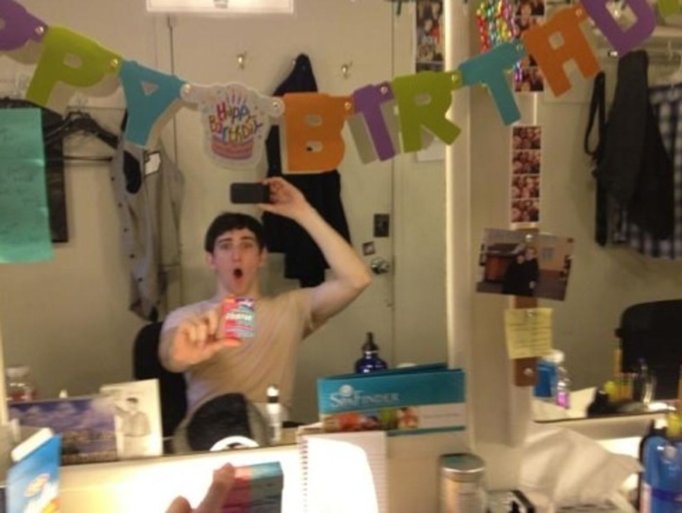 Photo Flash: Stars of NEWSIES, ONCE, GODSPELL and More Tweet Saturday Intermission Pics - Updated! Image