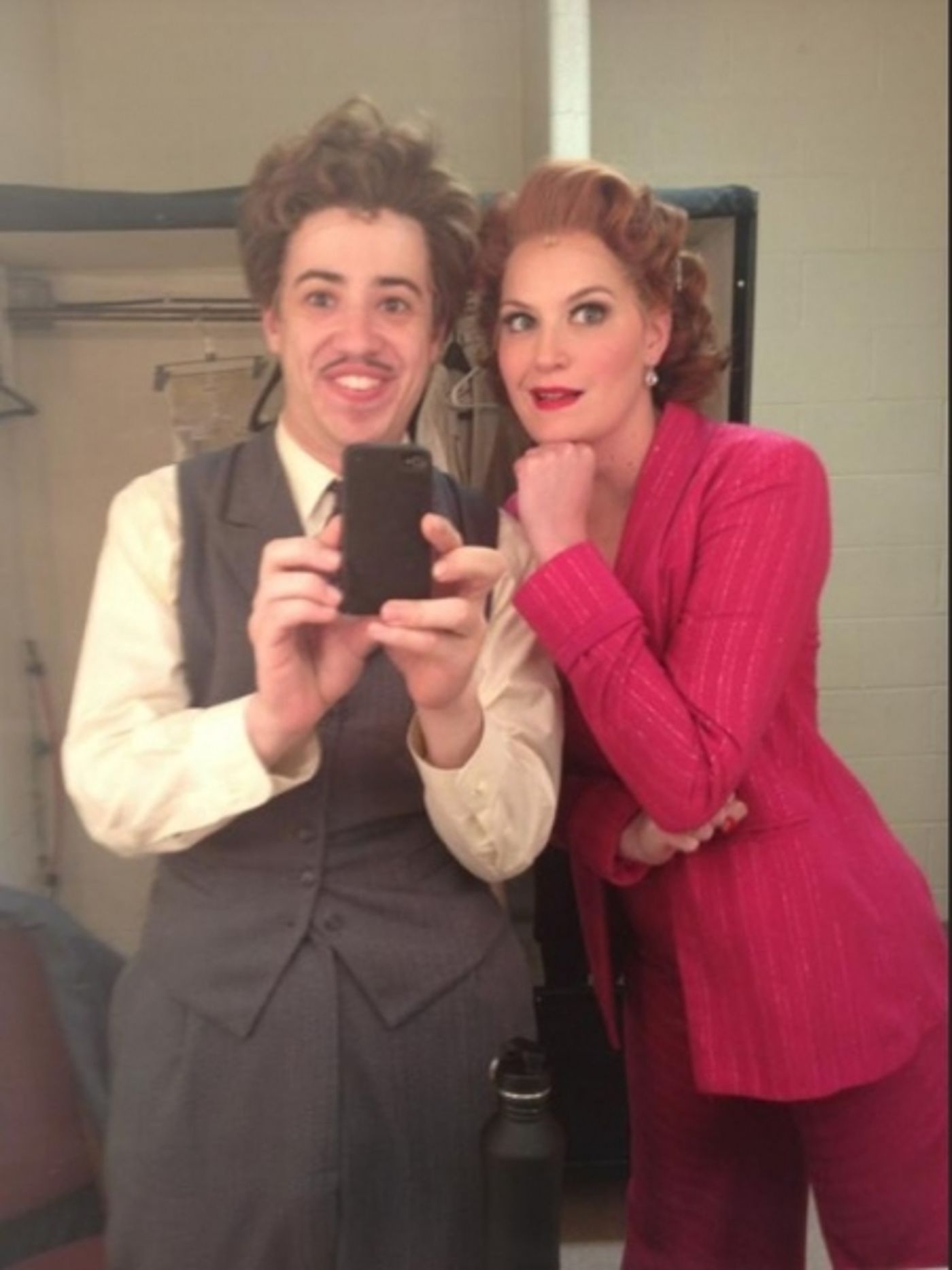 Photo Flash: Stars of NEWSIES, ONCE, GODSPELL and More Tweet Saturday Intermission Pics - Updated! Image