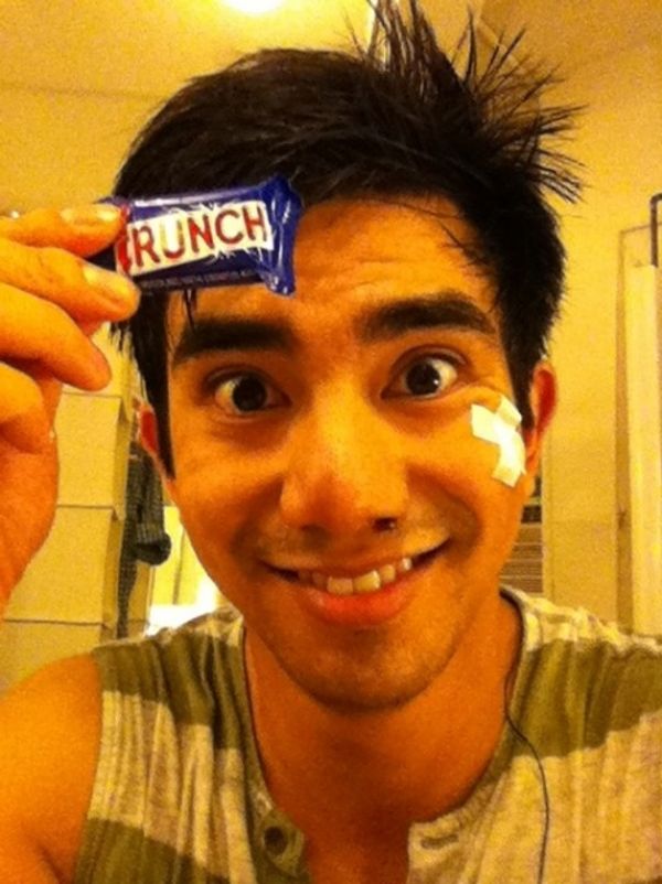 NEWSIES' Aaron J. Albano ‏ Photo