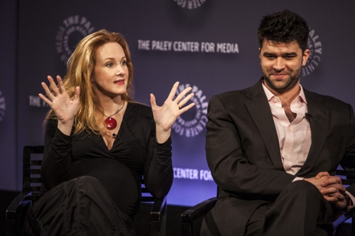 Katie Finneran and Ben Crawford at 