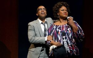 Leslie Odom J. and Kecia Lewis-Evans
 Photo