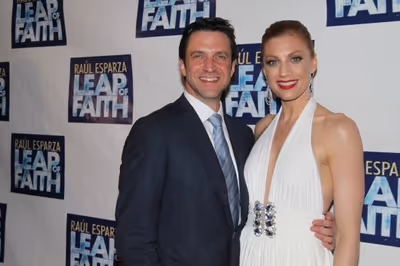 Raul Esparza and Jessica Phillips
 Photo
