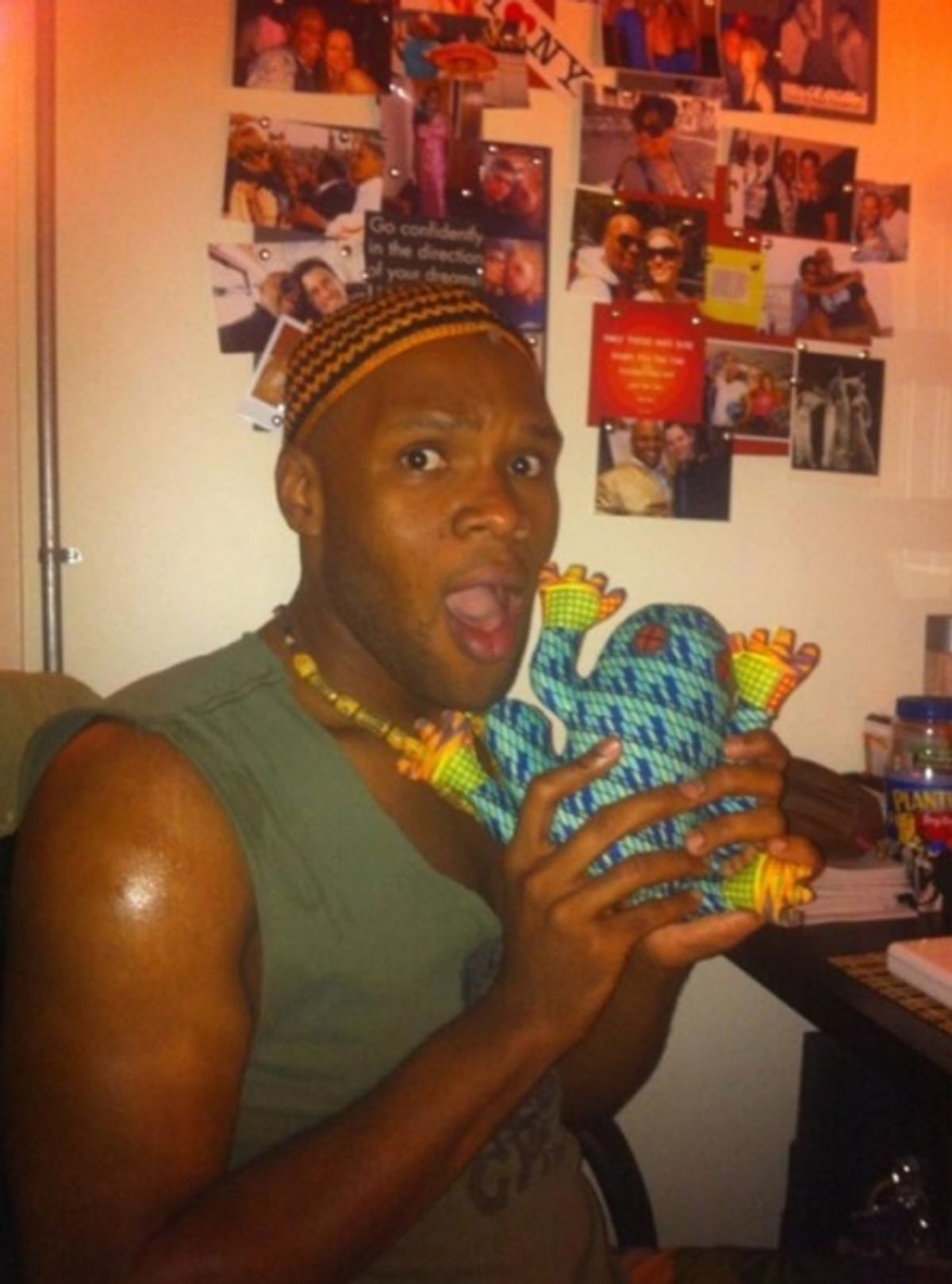 THE BOOK OF MORMON's Michael James Scott ‏ 
 at 