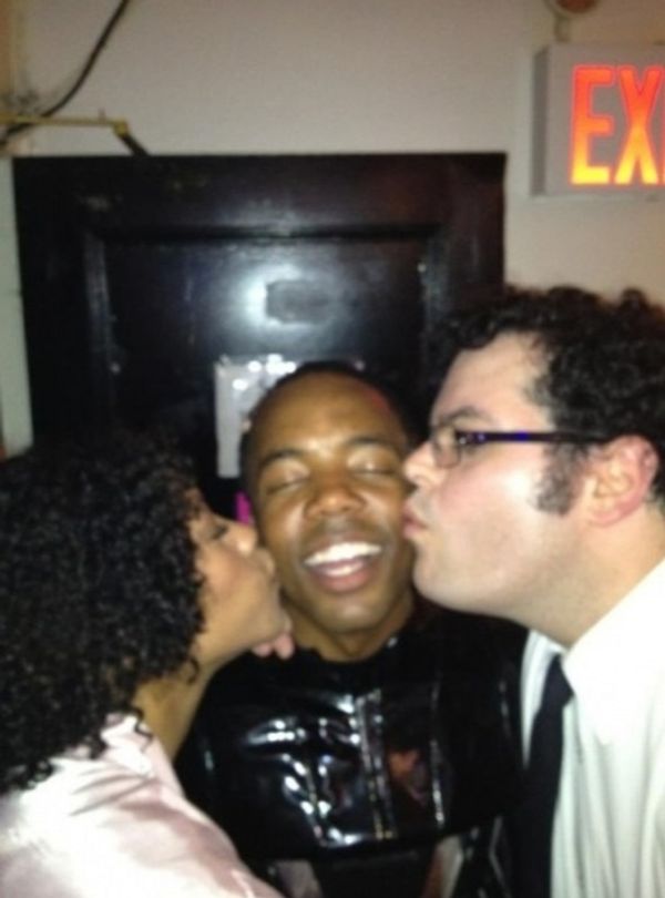 Nikki M. James, Tommar Wilson and Josh Gad Photo