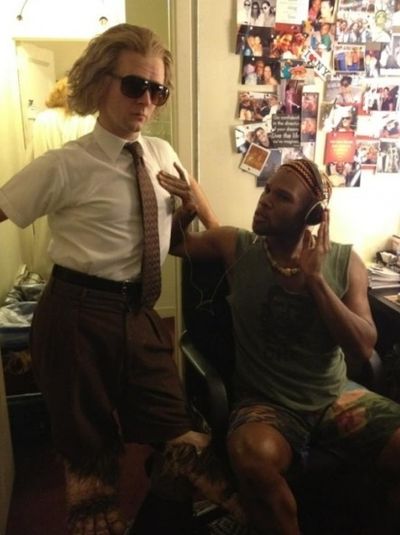THE BOOK OF MORMON's Scott Barnhardt and Michael James Scott
 Photo